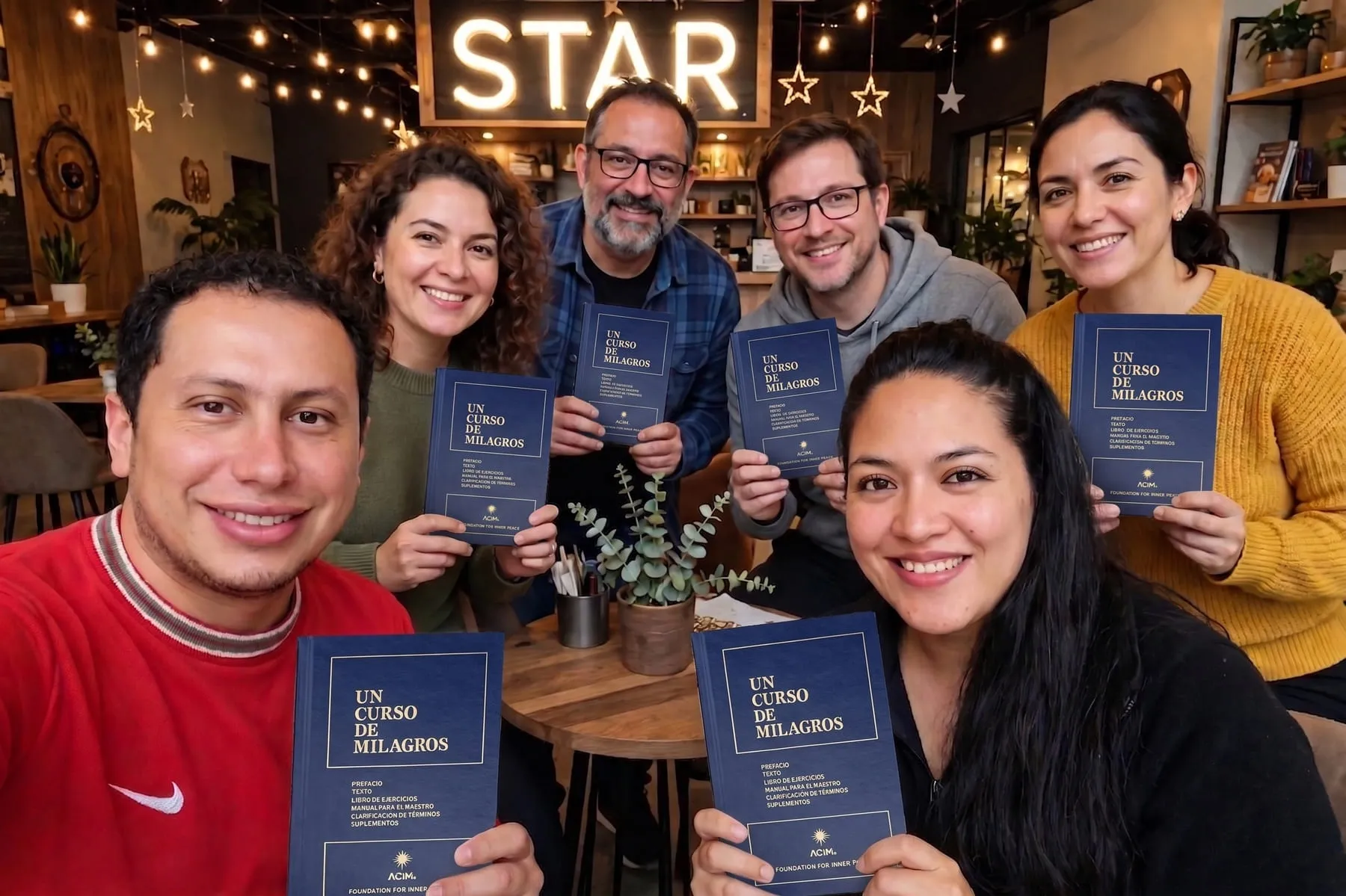 Comunidad ACIM Spanish estudiando Un Curso de Milagros en Quito con Jorge Espín